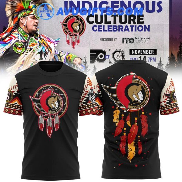 Ottawa Senators 2024 Native American Premium Limited T-Shirt