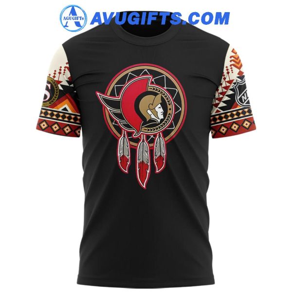 Ottawa Senators 2024 Native American Premium Limited T-Shirt