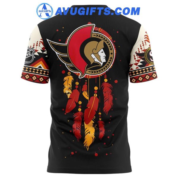 Ottawa Senators 2024 Native American Premium Limited T-Shirt